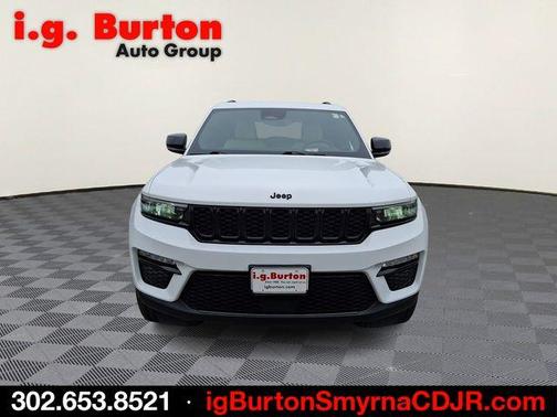 Bright White Clearcoat 2023 Jeep Grand Cherokee Limited