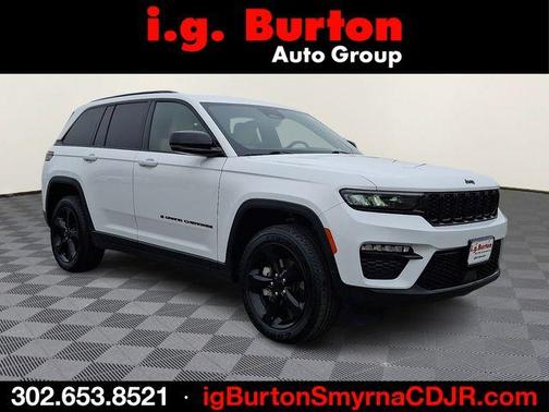 Bright White Clearcoat 2023 Jeep Grand Cherokee Limited