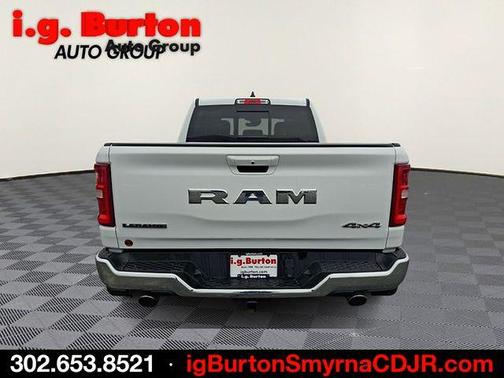 Bright White Clearcoat 2025 RAM 1500 Laramie