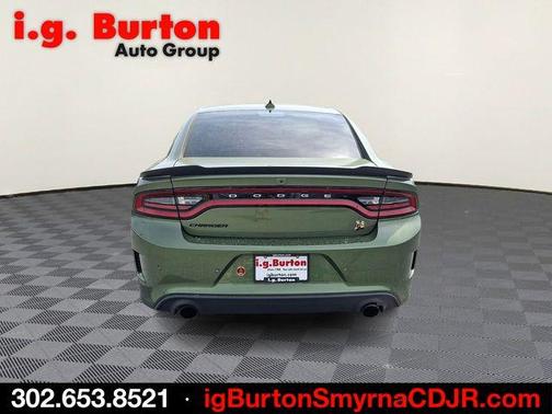 Green 2022 Dodge Charger Scat Pack