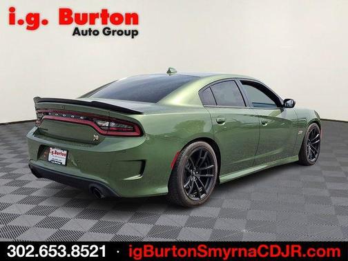 Green 2022 Dodge Charger Scat Pack