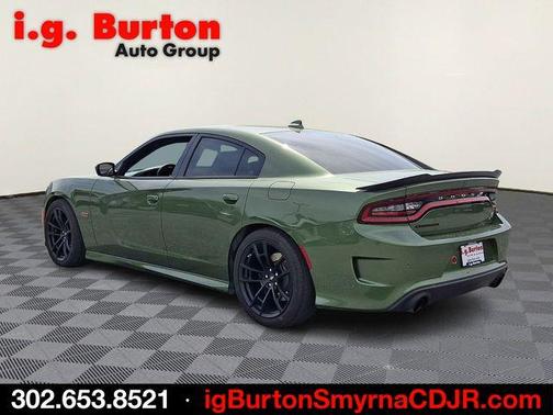 Green 2022 Dodge Charger Scat Pack