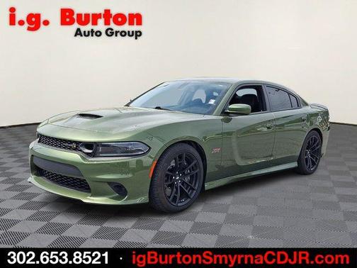 Green 2022 Dodge Charger Scat Pack