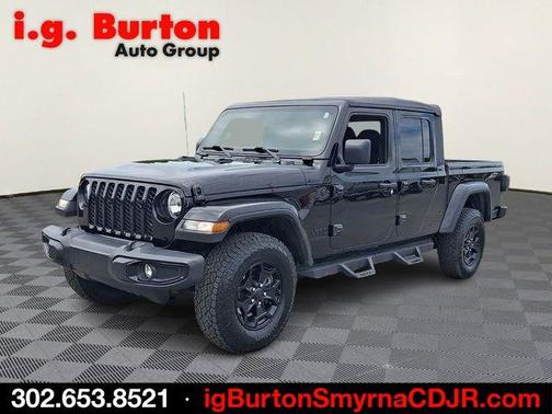 Black Clearcoat 2021 Jeep Gladiator Sport