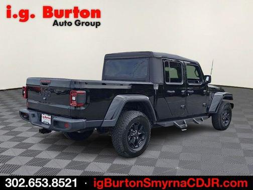 Black Clearcoat 2021 Jeep Gladiator Sport