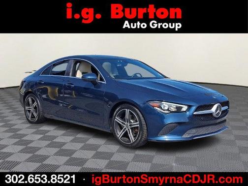 Denim Blue Metallic 2020 Mercedes-Benz CLA 250 Base 4MATIC