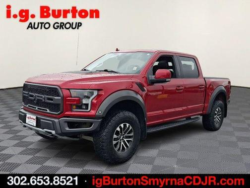 Red Metallic 2020 Ford F-150 Raptor