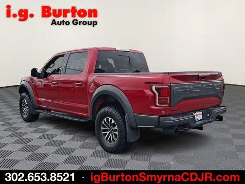 Red Metallic 2020 Ford F-150 Raptor