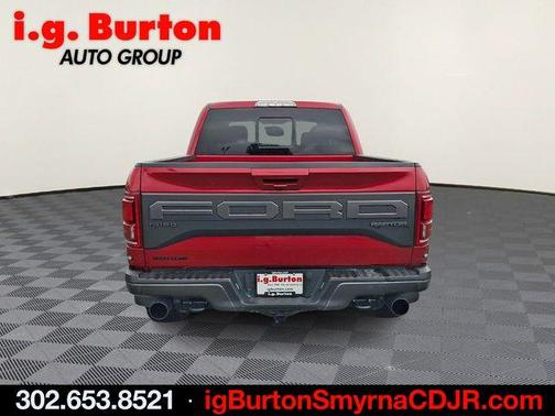 Red Metallic 2020 Ford F-150 Raptor