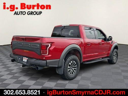 Red Metallic 2020 Ford F-150 Raptor