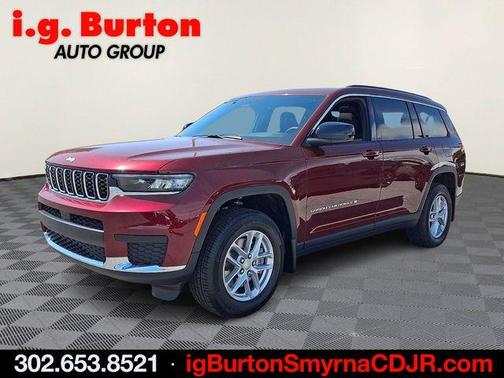 Velvet Red Pearlcoat 2026 Jeep Grand Cherokee L Laredo