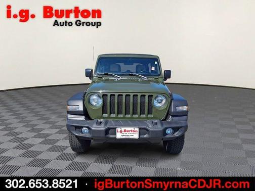 Sarge Green Clearcoat 2021 Jeep Wrangler Unlimited Sport