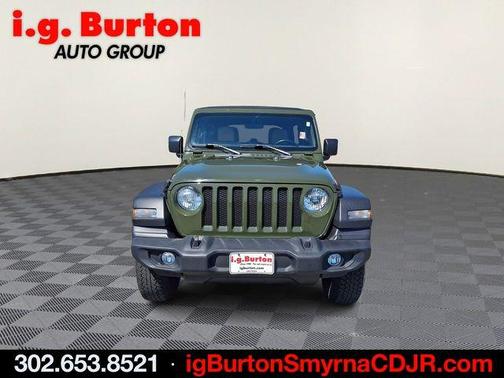 Sarge Green Clearcoat 2021 Jeep Wrangler Unlimited Sport