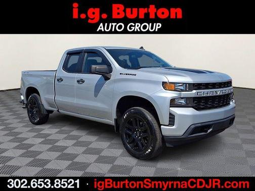 Silver Ice Metallic 2022 Chevrolet Silverado 1500 Limited Custom