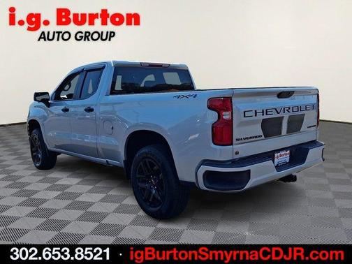 Silver Ice Metallic 2022 Chevrolet Silverado 1500 Limited Custom