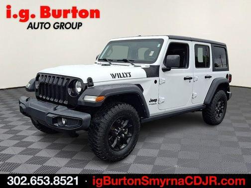 Bright White Clearcoat 2022 Jeep Wrangler Unlimited Sport