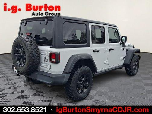 Bright White Clearcoat 2022 Jeep Wrangler Unlimited Sport