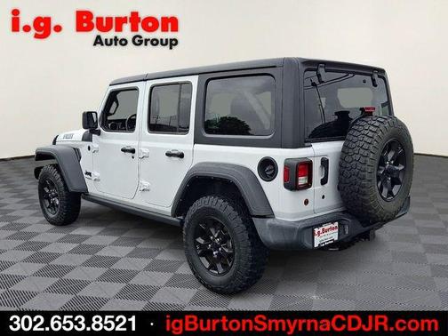 Bright White Clearcoat 2022 Jeep Wrangler Unlimited Sport