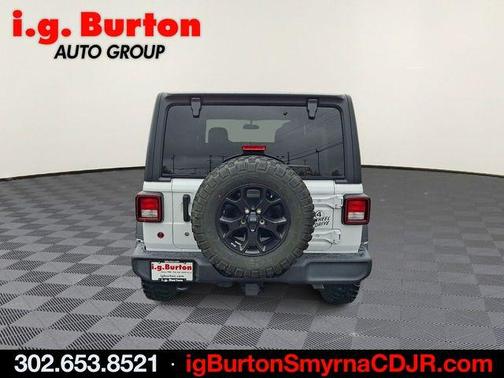 Bright White Clearcoat 2022 Jeep Wrangler Unlimited Sport