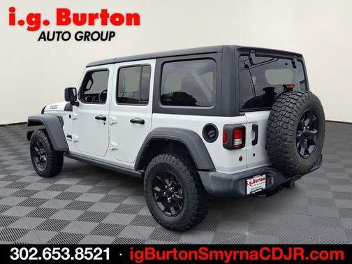 Bright White Clearcoat 2022 Jeep Wrangler Unlimited Sport