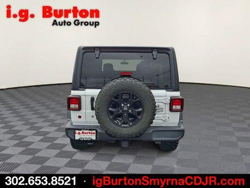 Bright White Clearcoat 2022 Jeep Wrangler Unlimited Sport