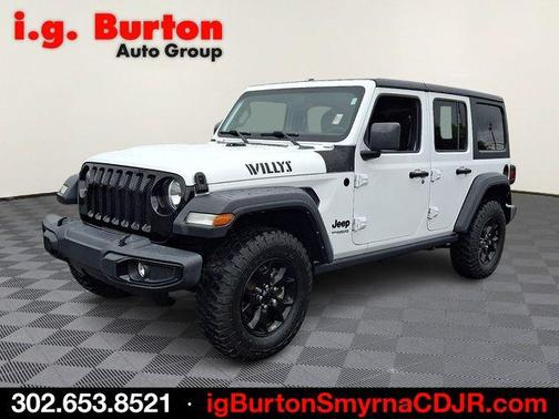 Bright White Clearcoat 2022 Jeep Wrangler Unlimited Sport