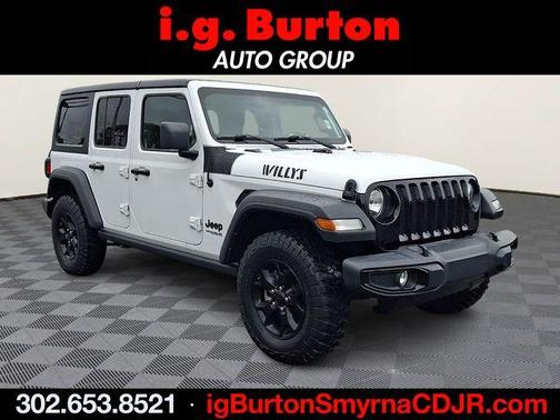 Bright White Clearcoat 2022 Jeep Wrangler Unlimited Sport