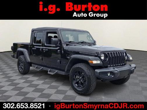 Black Clearcoat 2021 Jeep Gladiator Sport