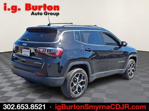 Diamond Black 2025 Jeep Compass Limited