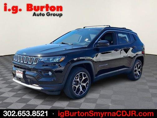 Diamond Black 2025 Jeep Compass Limited