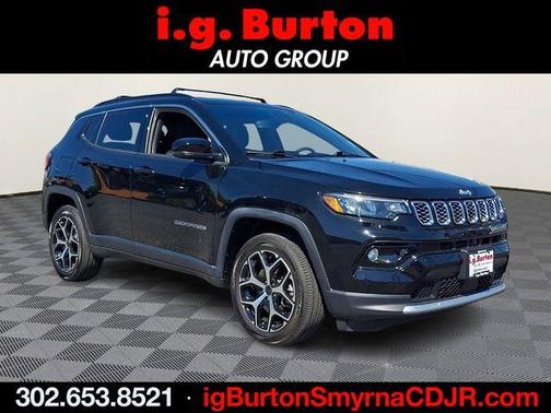 Diamond Black 2025 Jeep Compass Limited