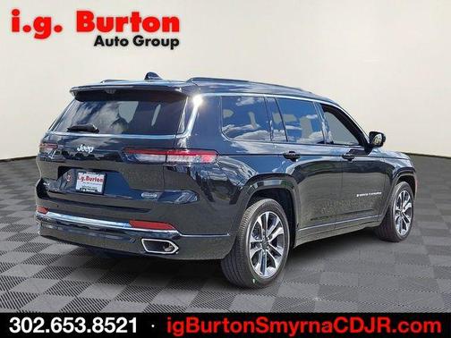 Diamond Black 2025 Jeep Grand Cherokee L Overland