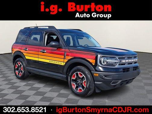 Shadow Black 2024 Ford Bronco Sport Free Wheeling