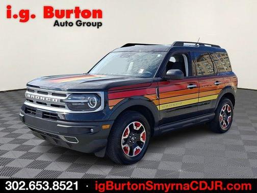 Shadow Black 2024 Ford Bronco Sport Free Wheeling