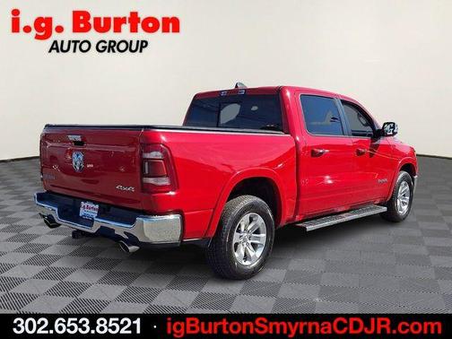 Flame Red Clearcoat 2022 RAM 1500 Laramie
