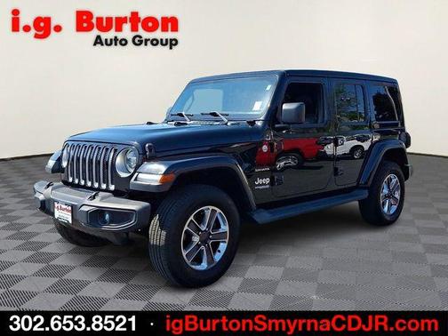 Black Clearcoat 2021 Jeep Wrangler Unlimited Sahara