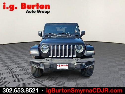 Black Clearcoat 2021 Jeep Wrangler Unlimited Sahara