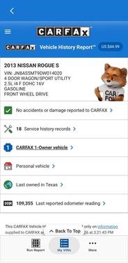 2013 Nissan Rogue SV w/SL Pkg