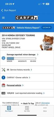 2014 Honda Odyssey Touring Elite