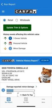 2020 Toyota Corolla LE