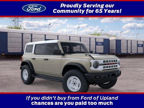 Desert Sand 2026 Ford Bronco Heritage Edition