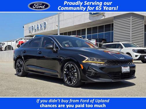 Ebony Black 2022 Kia K5 GT-Line