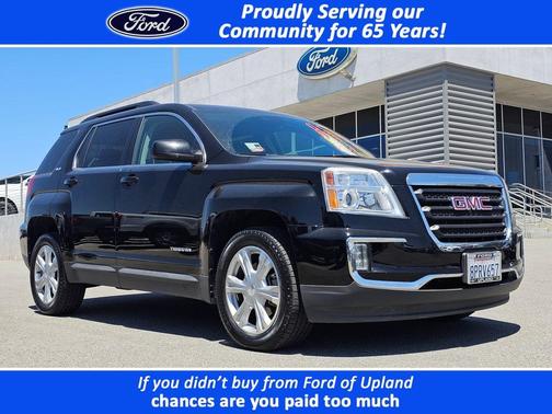 Onyx Black 2017 GMC Terrain SLE-2
