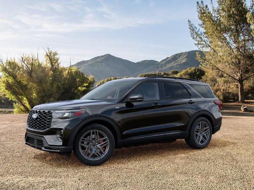 Agate Black Metallic 2027 Ford Explorer ST-Line