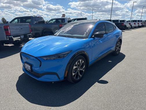 Grabber Blue 2022 Ford Mustang Mach-E Premium