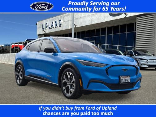 Grabber Blue 2022 Ford Mustang Mach-E Premium