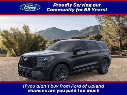 Black Metallic 2026 Ford Explorer ST-Line