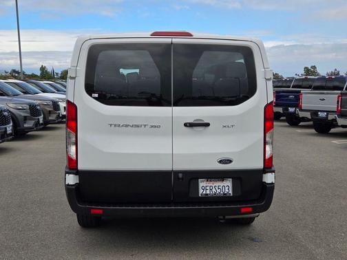 Oxford White 2023 Ford Transit-350 XLT