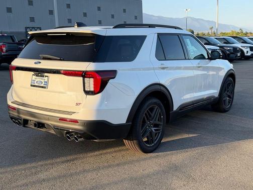 White Metallic 2026 Ford Explorer ST
