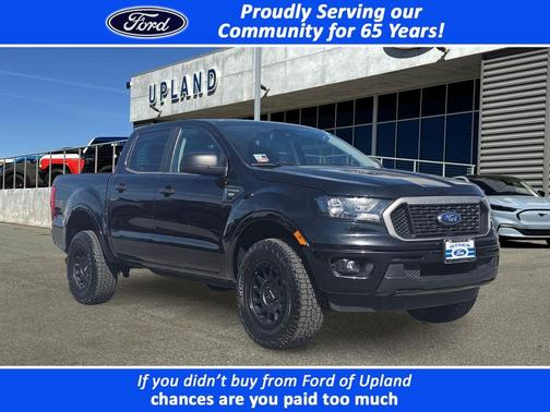Shadow Black Metallic 2021 Ford Ranger XLT